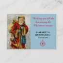 Suche nach nikolaus visitenkarten Weihnachtsmann