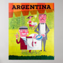 Suche nach argentina poster Vintag