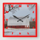 Suche nach winter wanduhren White