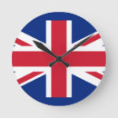 Suche nach great britain wanduhren Union jack