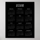 Suche nach poster kalender Schwarz