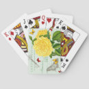 Suche nach gelbe rose spielkarten Vintag