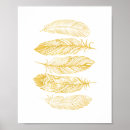 Suche nach federn poster Aquarellfarben