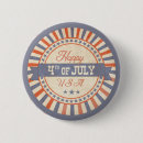 Suche nach retro stern buttons Unabhängigkeitstag