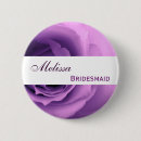 Suche nach lila rose buttons Brautjungfer