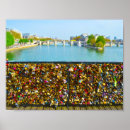 Suche nach brücke der liebe poster Paris