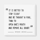 Suche nach stillen sie magnete Schweigend