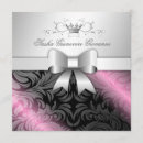 Suche nach rosa bogen 16 geburtstag einladungen Süß
