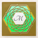 Suche nach hexagon untersetzer Monogramm