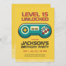 Suche nach video game einladungen Kindergeburtstag