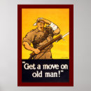Suche nach der alte mann poster Retro