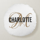 Suche nach monogramm kissen Chic