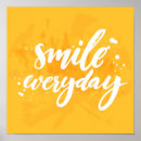 Suche nach lächeln poster Kalligraphie