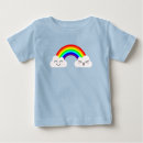 Suche nach niedliche wolke tshirts Regenbogen