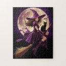 Suche nach katze und mond puzzle Halloween