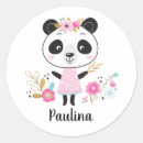 Suche nach personalisierte panda aufkleber Rosa