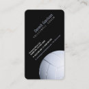 Suche nach volleyball gear visitenkarten Coach
