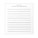 Suche nach individueller name notizblock Minimalistisch