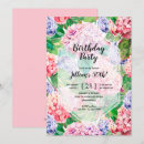 Suche nach rosa hydrangea mit blumen Geburtstag