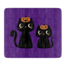 Suche nach schwarze katze schneidebrettchen Halloween