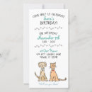 Suche nach hund und katze einladungen Für kinder