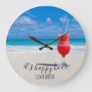 Suche nach tropischer strand wanduhren Stranduhr