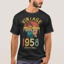 Suche nach hergestellt 1958 tshirts Geburtstag