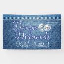 Suche nach diamanten banner Party