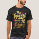 Suche nach 38 geburtstags tshirts Königin