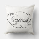 Suche nach dream big kissen Typografie