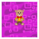 Suche nach rosa teddybär poster Für kinder