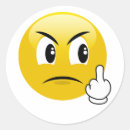 Suche nach der mittelfinger aufkleber Lustig