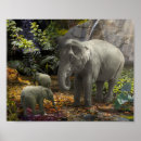 Suche nach elefanten familie poster Afrikanischer elefant