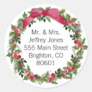 Suche nach weihnachtsadressen aufkleber Aquarell