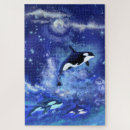 Suche nach vollmond puzzle Blau