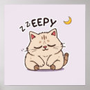 Suche nach schläfrige katze poster Kitty