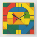 Suche nach symmetrie wanduhren Geometrisch