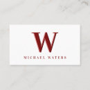 Suche nach eleganter standard visitenkarten Monogramm
