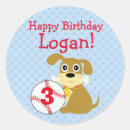 Suche nach blauer hund aufkleber Boy