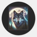 Suche nach grauer wolf aufkleber See