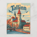 Suche nach tallinn poster Vintag