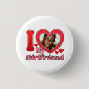 Suche nach freundin buttons Rot