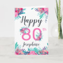 Suche nach 80 geburtstags party blumen karten Grandmother