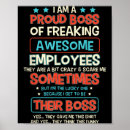 Suche nach chef poster Büro