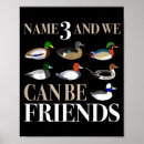 Suche nach wasservögel poster Entenjagd