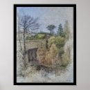Suche nach eisenbahnbrücke poster Landschaft