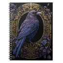 Suche nach vintage krähen kleine notizbücher Schwarz