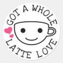 Suche nach kawaii kaffee aufkleber Liebe