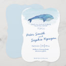 Suche nach blauwal einladungen Aquarell