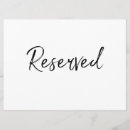 Suche nach sitzplätze einladungen Reserviert